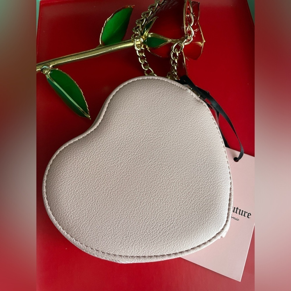 Juicy Couture Wallet,Juicy Couture Pink Heart Wristlet - Picture 9 of 9
